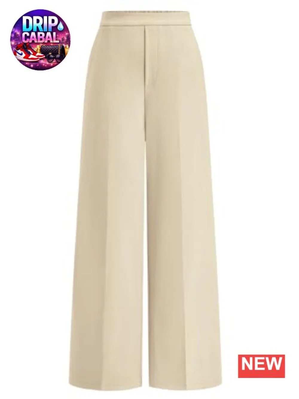 Wide Leg High Waisted Dress Pants Business Casual Suit Trousers Flowy Palazzo